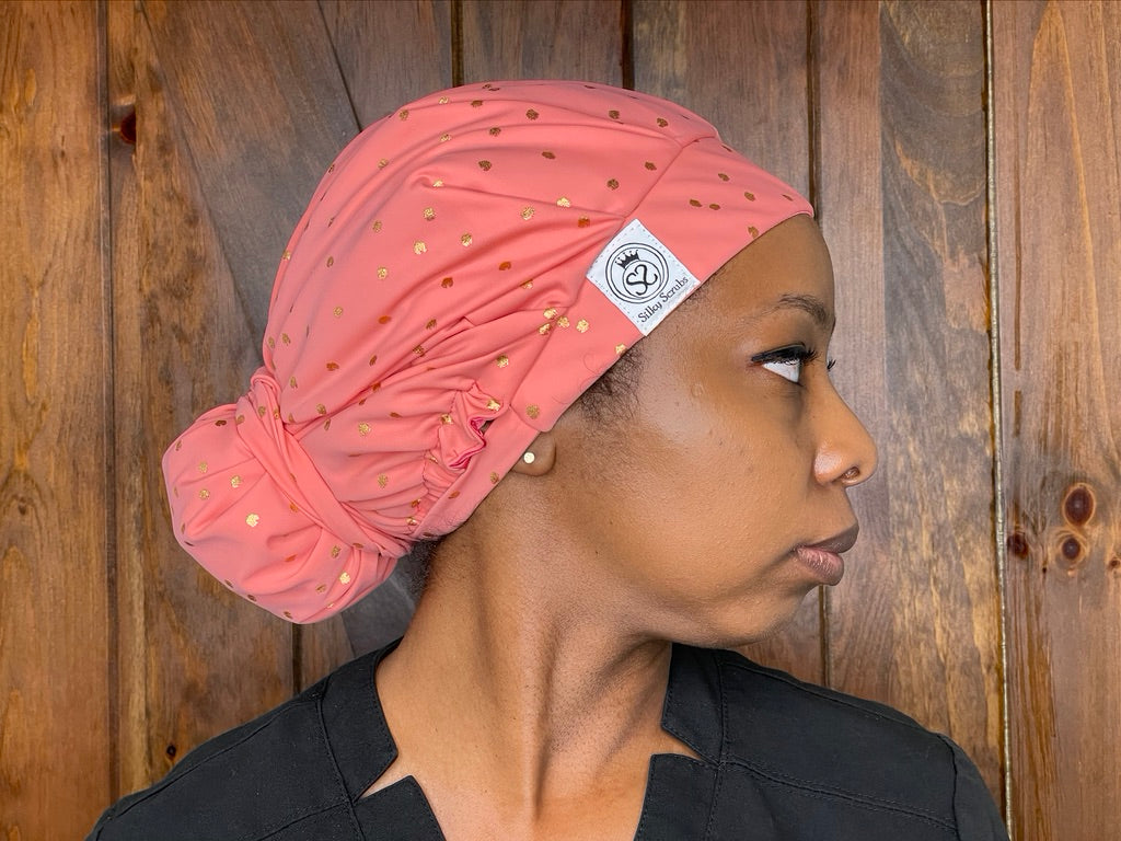 Goldilocs Satin-Lined Scrub Cap