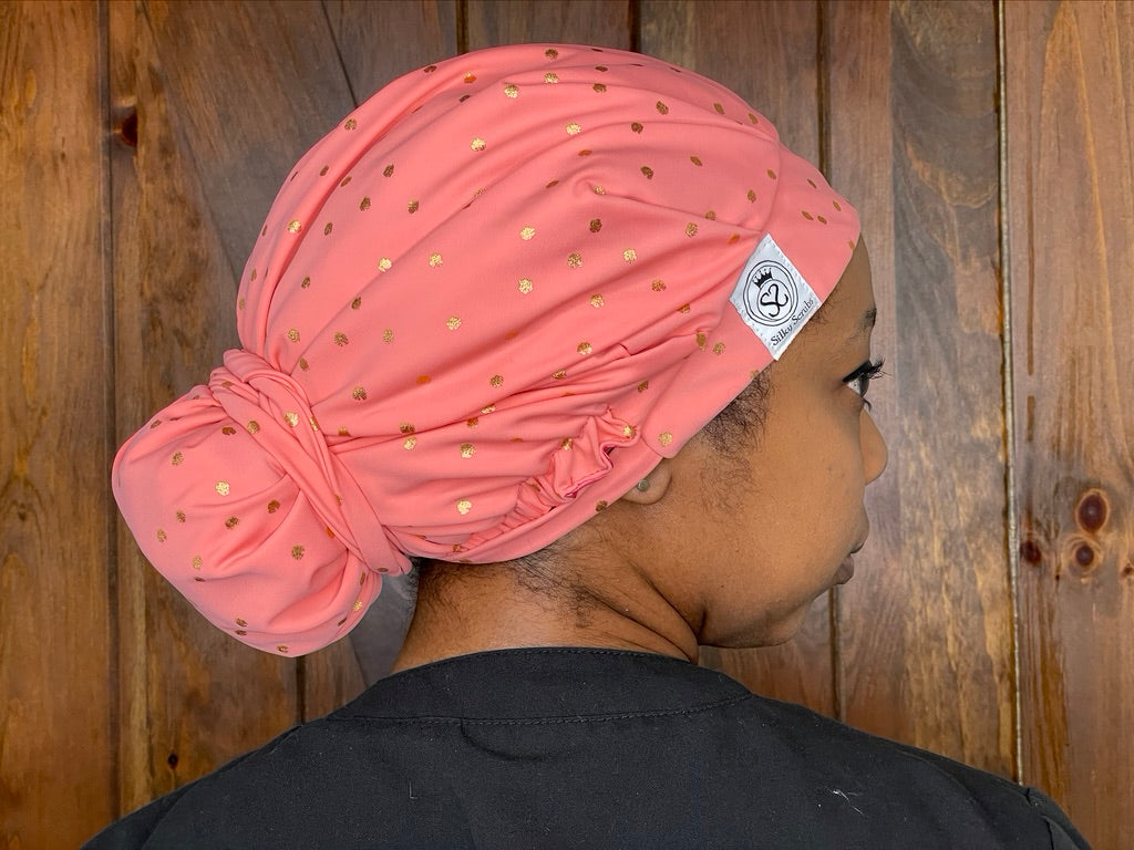 Goldilocs Satin-Lined Scrub Cap